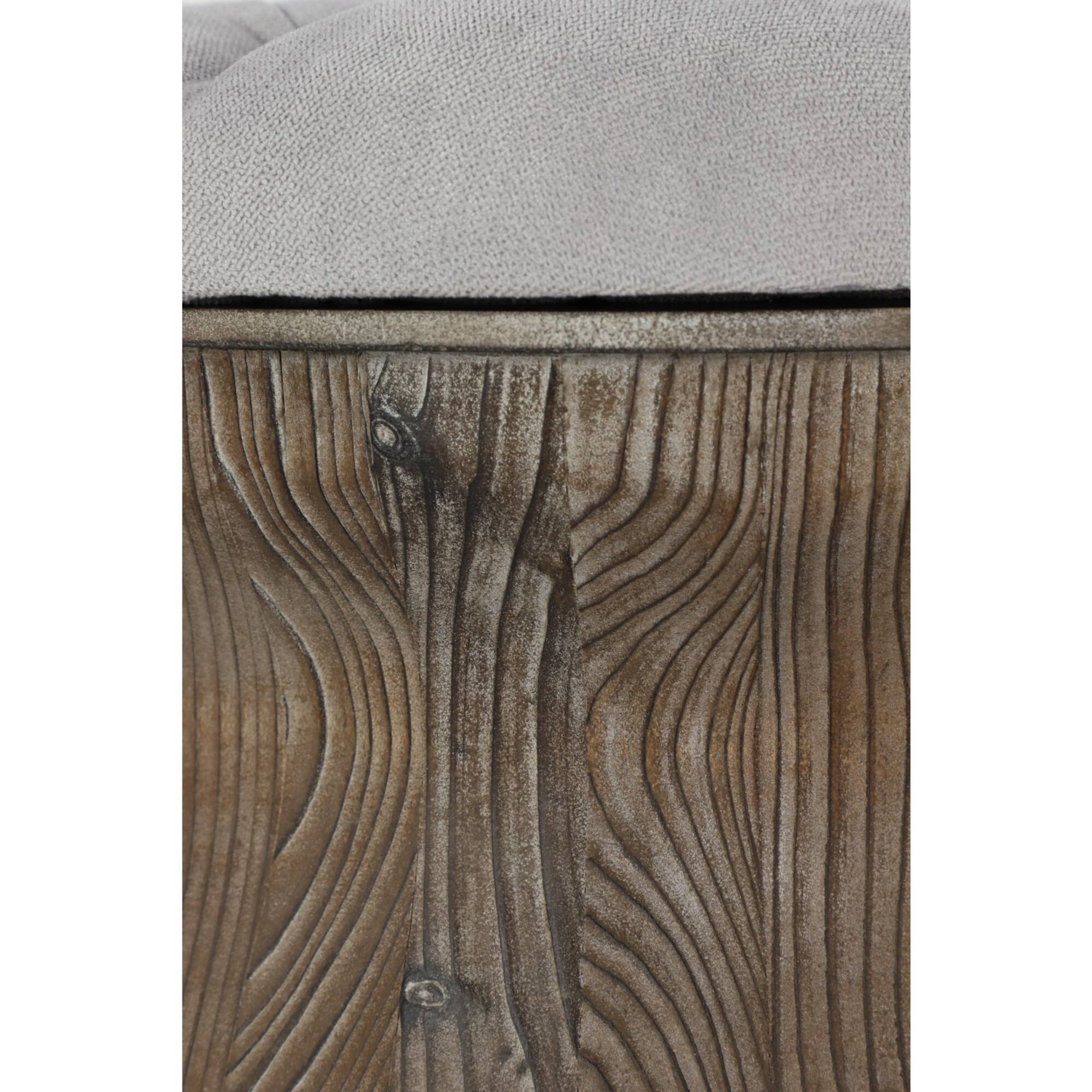 18" Chinese Fir Rustic Stool
